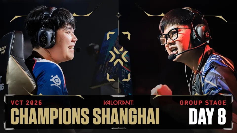 What VALORANT Champions Shanghai Group Stage Day 8 Delivered for Every Playoff Hopeful
